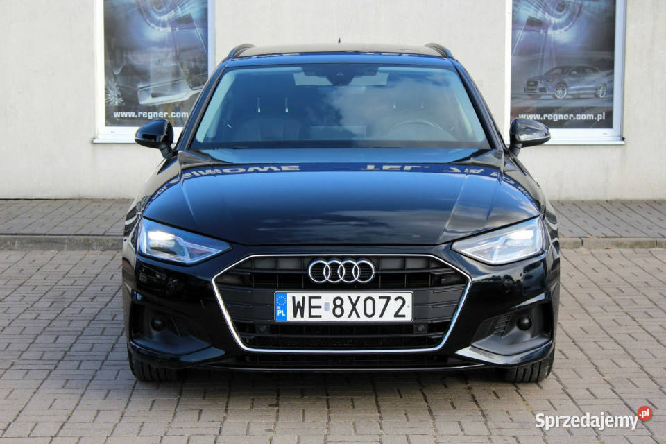 Audi A4 Avant SalonPL Automat FV23 163 Virtual wspomaganie kierownicy Sokołów