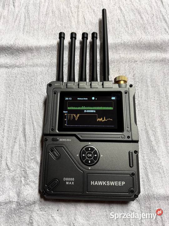 Profesjonalny wykrywacz podsłuchów HawkSweep