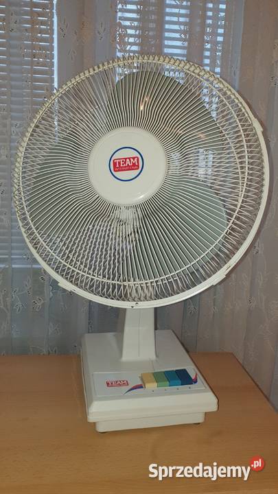 Stary wentylator biurkowy TEAM INTERNATIONAL 12 Warszawa