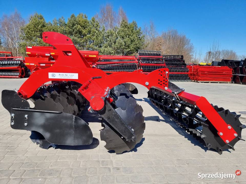 Brona Talerzowa wał strunowy Talerzówka talerze nieuszkodzony Jasło