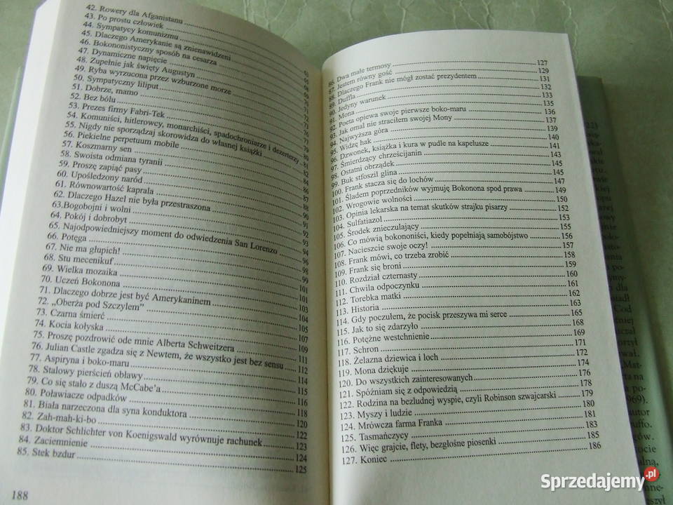 Kocia kołyska Vonnegut Cyd albo Roderyk dolnośląskie Oborniki Śląskie