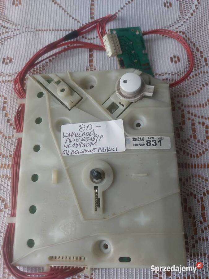WHIRLPOOL AWE 6515P 461973071 STEROWANIE PRALKI Nowy Sącz