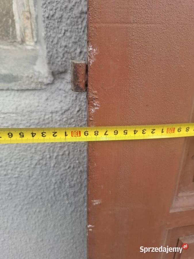 Drzwi wejściowe drewniane dwu skrzydłowe 130 x Drzwi wewnętrzne Wolica