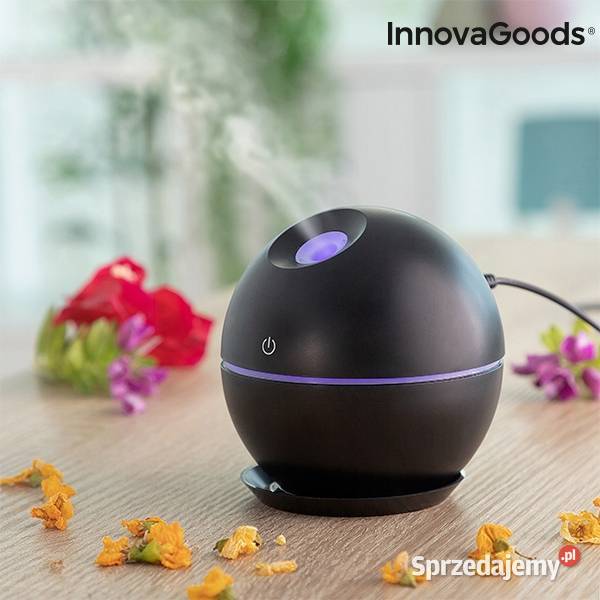 Mini Nawilżacz Aroma Dyfuzor Czarny Innovagoods