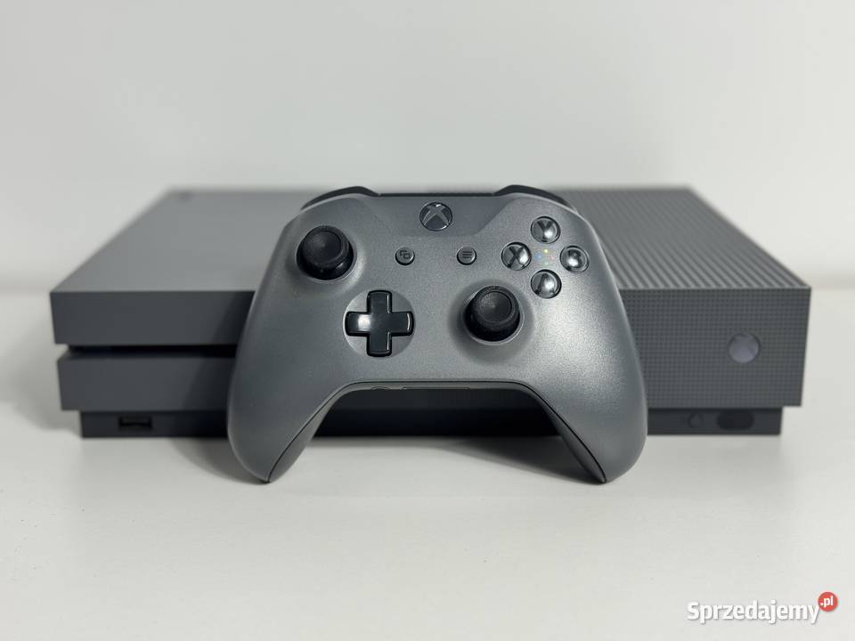 KONSOLA XBOX ONE S 500GB PAD OKABLOWANIE ZESTAW Śrem