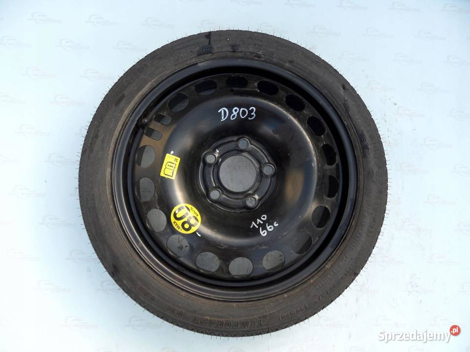 OPEL VECTRA C koło dojazdowe 1157016 92M 5x110 Koła dojazdowe