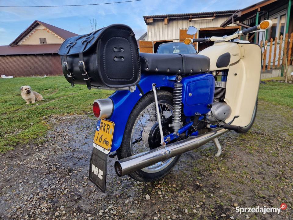 Mz es 125 Trophy zabytek zarejestrowana na kat B podkarpackie Rymanów