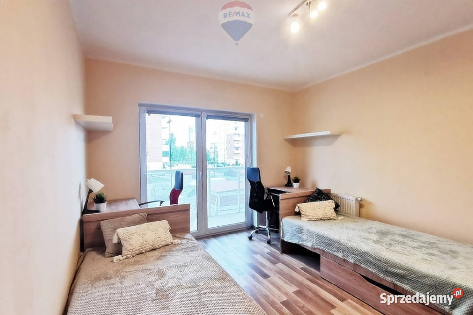 3 pokoje PŁ nowoczesne balkon z 2022 Łódź