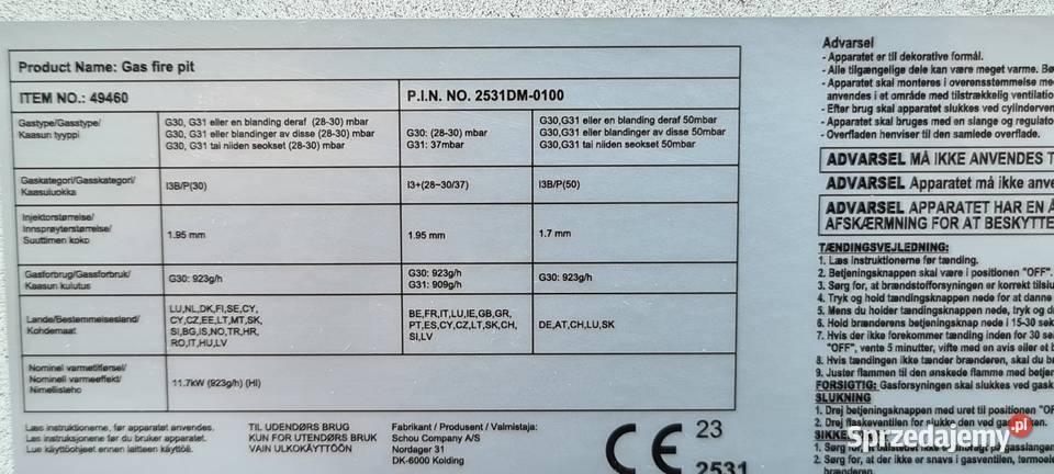 Stolik z biokominkeim gazowym Kominki gazowe sprzedam