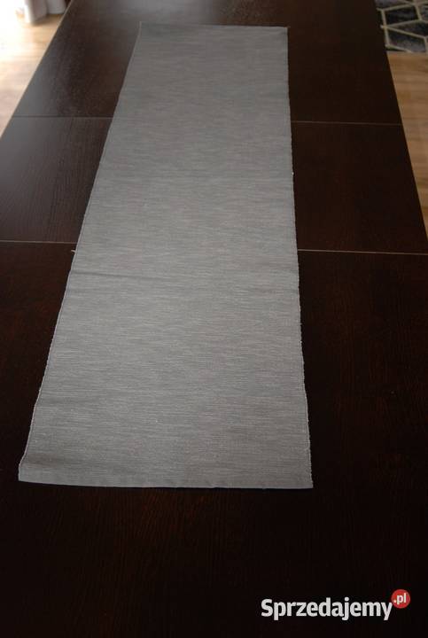 Obrus narzuta na stół podkładki pod talerze szary Cieszyn