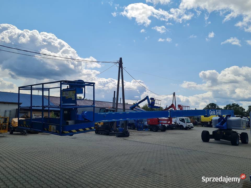 Genie S60 HC podnośnik teleskopowy spalinowy wys małopolskie Dąbrowa Tarnowska sprzedam