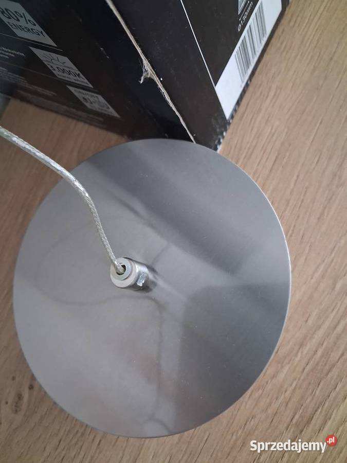 Śliczna lampa wisząca Led szkło sprzedam
