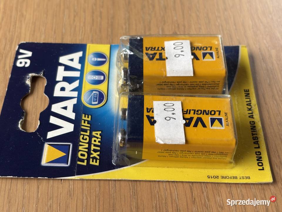 Bateria alkaliczna Varta 9V 6F22 1 do sprzętu śląskie Bytom