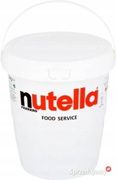 Nutella wiadro krem do smarowania Świdnica