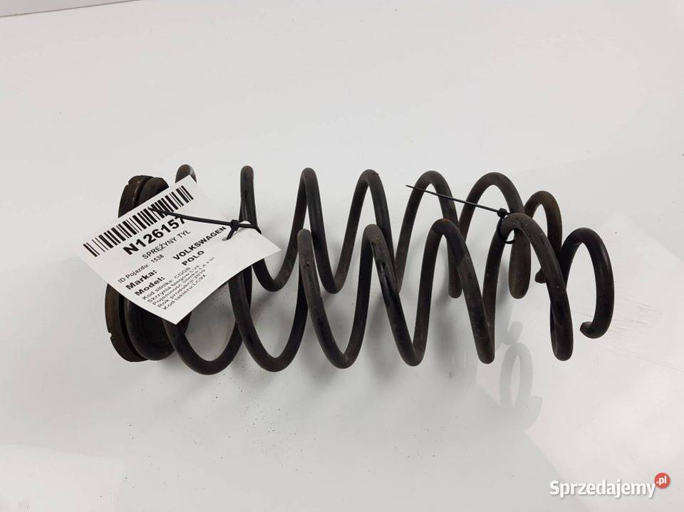 SPRĘŻYNY TYŁ KPL POLO 6R kujawsko-pomorskie Lipno