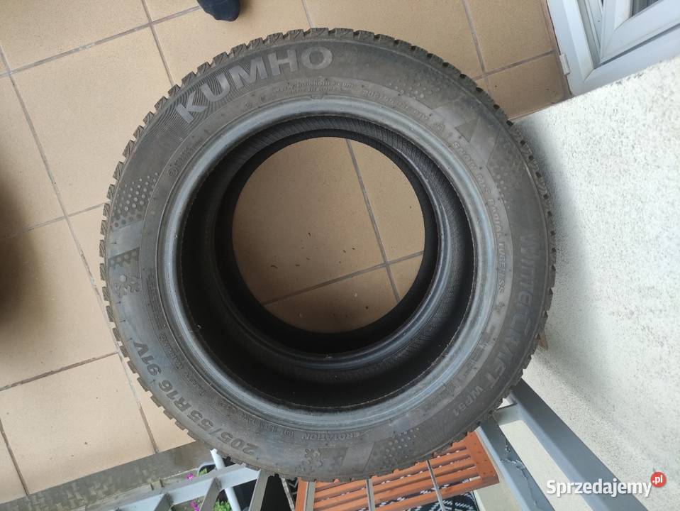 Opony zimowe Kumho Wintercraft 20555 R16 2022 8 Wrocław