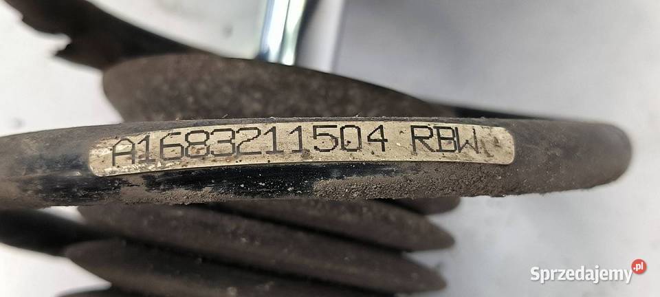 AMORTYZATOR LEWY PRZÓD MERCEDES BENZ A 140 kujawsko-pomorskie Lipno