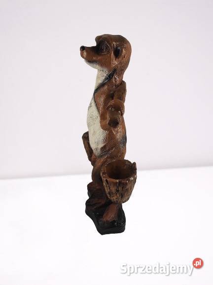 Dekoracje Figura Surykatka Doniczka lubelskie Lubatynek