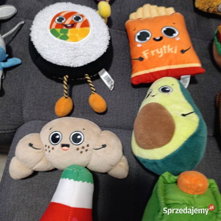 pluszowe maskotki z serii Gang Produkciaków Zabawki wielkopolskie Poznań sprzedam