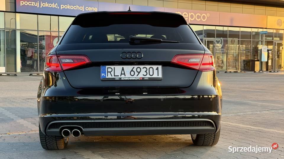 Audi A3 8V 2016r 20 TDI 184 Webasto Radar kurtyny powietrzne łódzkie Łódź sprzedam