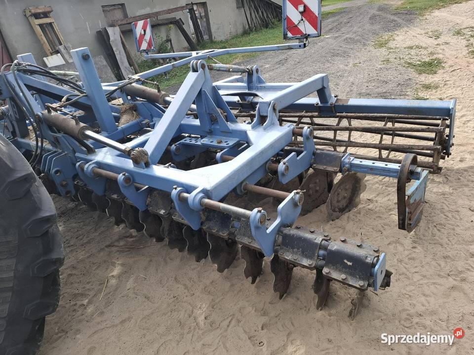 Talerzówka ciężka 520 m Beckmann Volmer nieuszkodzony Maszyny rolnicze lubelskie Wola Trzydnicka