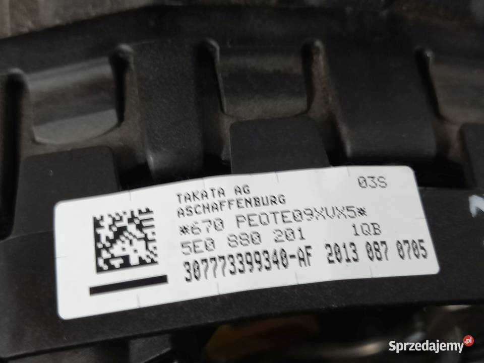 SKODA FABIA II LIFT 13r AIRBAG poduszka kierowcy świętokrzyskie Kielce