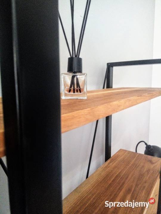 Regał z półkami Dębowymi Loft Białystok