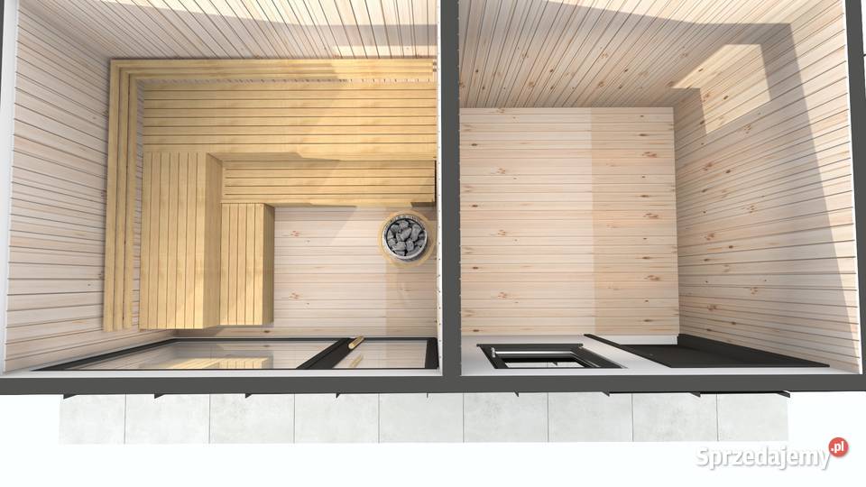 Sauna ogrodowa z domkiem gospodarczym 500x245 Oświęcim sprzedam