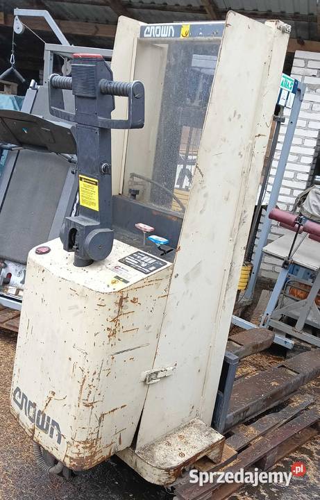 Wózek widłowy podnośnik elektryczny CROWN Skierniewice sprzedam