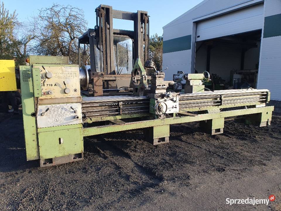 Tokarka Tur 710A x 4000mm przelot 140mm wielkopolskie Kępno sprzedam