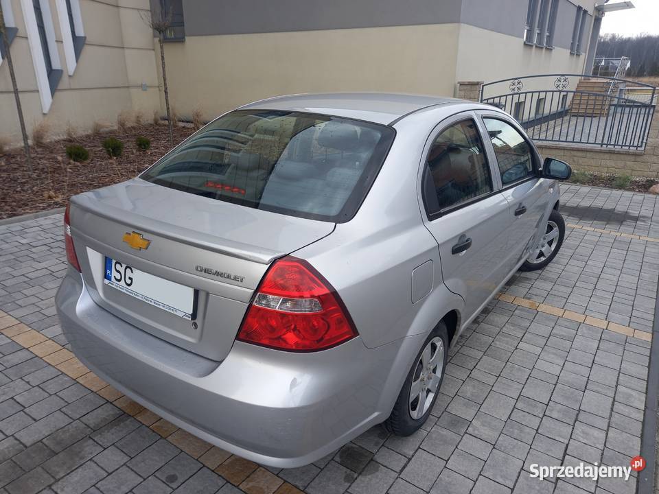 CHEVROLET AVEO 12 LPG 20072008 Sedan Długie