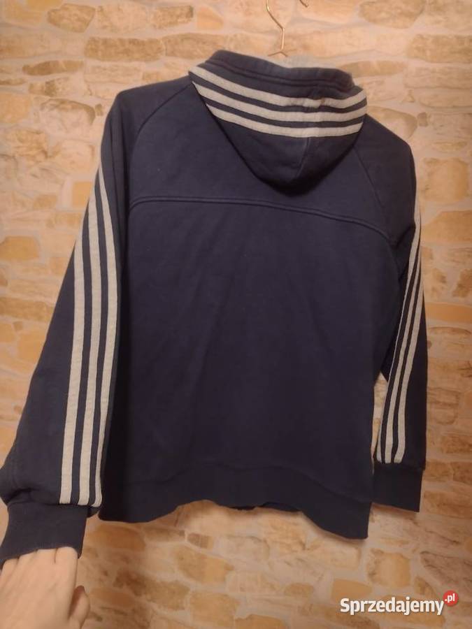 XSS ADIDAS Granatowa bluza sportowa z kapturem małopolskie