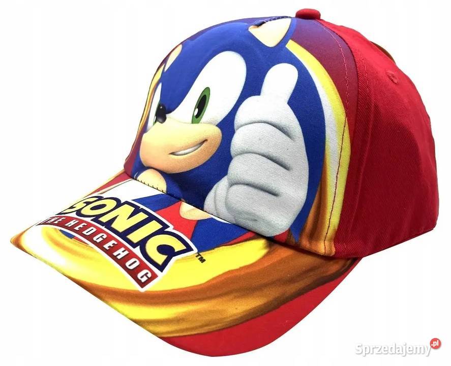 Czapka Sonic The Hedgehog Czapeczka Bejsbolówka Nakrycia głowy, szaliki i rękawiczki