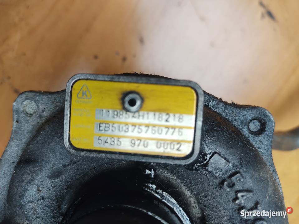 Renault 15dci TURBOSPRĘŻARKA 54359700002 clio osobowe Układ wydechowy Kielce