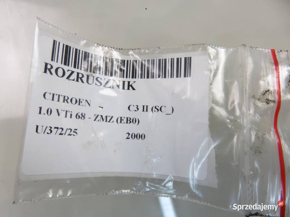 ROZRUSZNIK CITROEN C3 II 10 VTi 9671530880