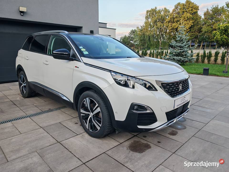 Peugeot 5008 GTLine Automat 7os ASO Przebieg czujnik parkowania Jędrzejów
