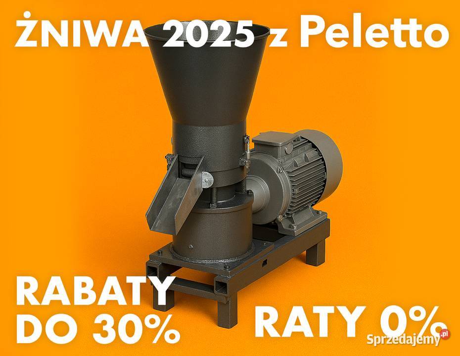 Peleciarka do peletu SMP200 75 kW do 120 h Poznań