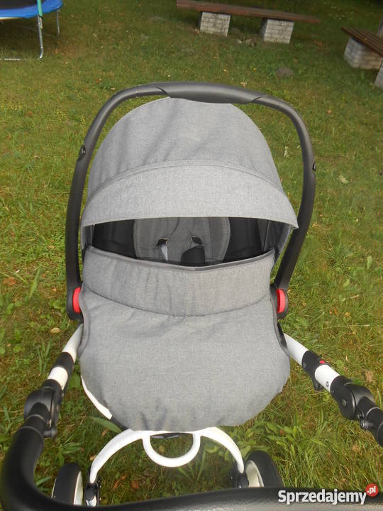 Wózek 3w1 Bebetto Luca na gwarancji Regulowany podnóżek opolskie Osowiec