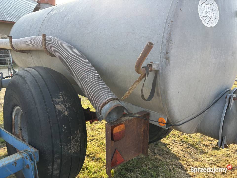 Beczkowóz Kotte 5800L nieuszkodzony Nagórki