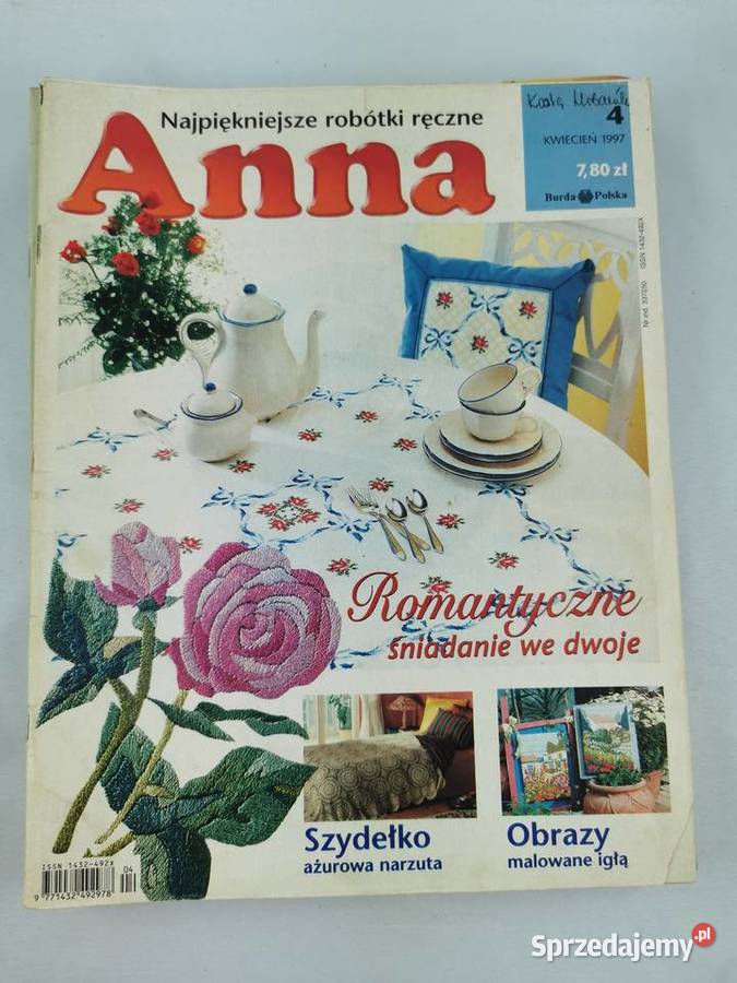 Czasopisma Anna Wiśniowa sprzedam