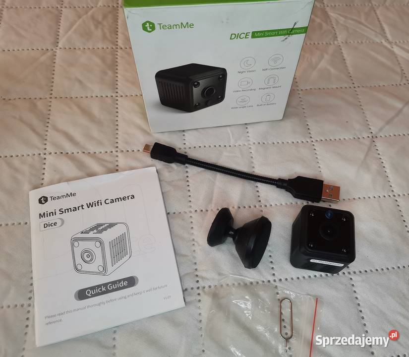 TeamMe mini kamera szpiegowska WiFi 1080p Trzcianka