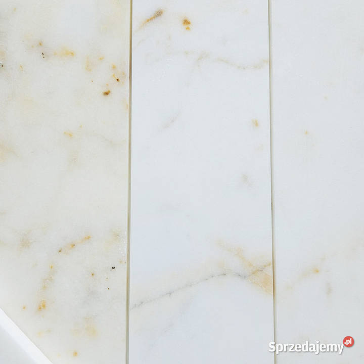 Płytki marmurowe Afyon White wyk satyna grubość Piaseczno sprzedam