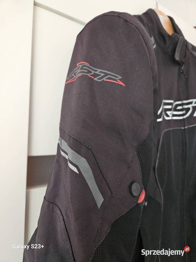 KURTKA RST SPECTRE BLACK S Tekstylna czarna Konstancin-Jeziorna