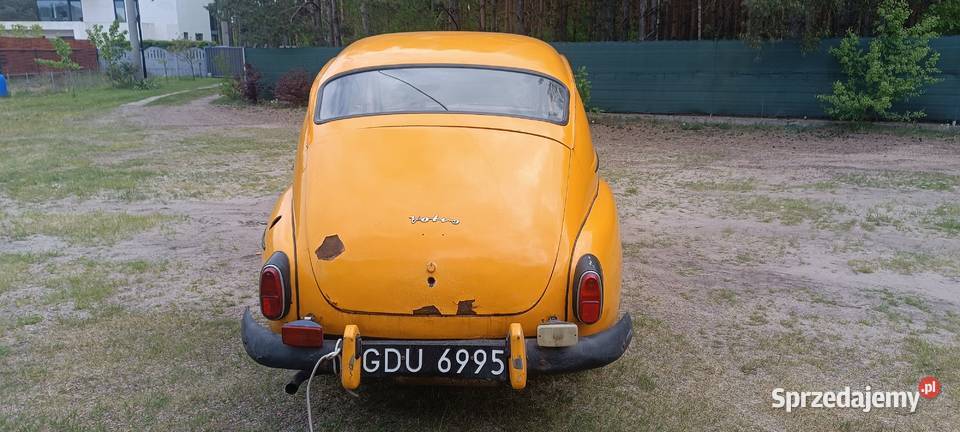 Volvo PV544 1962r 18l do renowacji Rok produkcji 1962 Kopanino