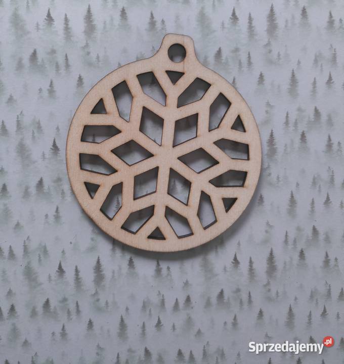 bombka sklejka 10 decoupage scrapbooking mod5 pomorskie Tczew