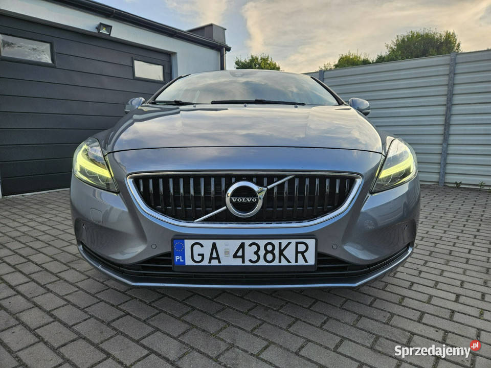 Volvo V40 20 120 2019r LED super wnętrze NAVI ASR (kontrola trakcji) Gdynia