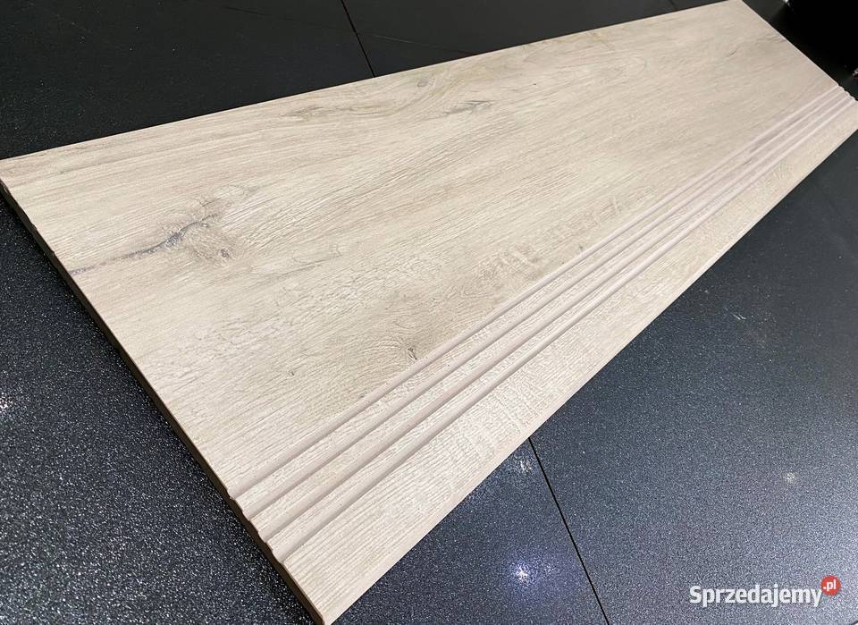 Płytki drewnopodobne na schody zewnętrzne 120x30 Łask sprzedam