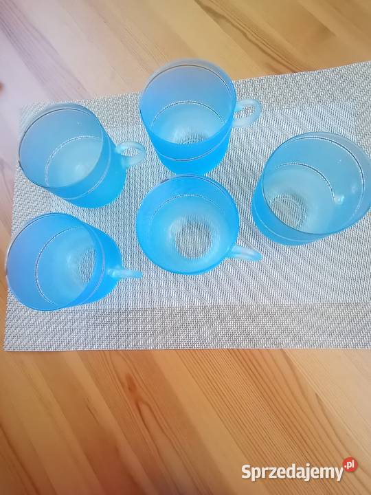 Kubeczki szklane 5 Sosnowiec sprzedam