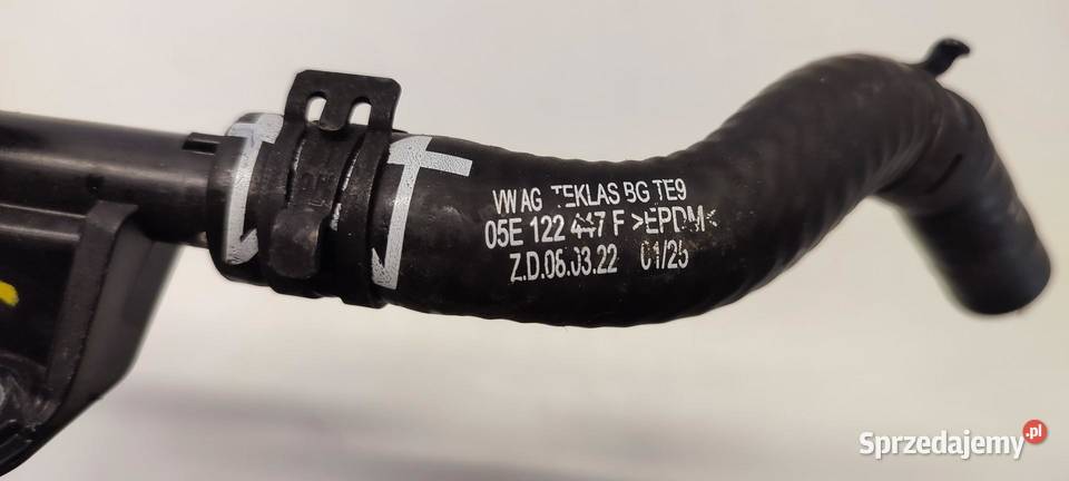 VW TAYRON RURA PRZEWÓD WODY 05E122447F Motoryzacja dolnośląskie