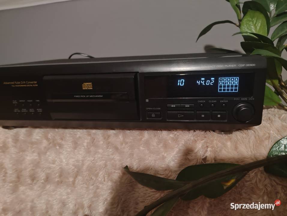 Odtwarzacz CD Sony cdp xe 800 z pilotem podkarpackie
